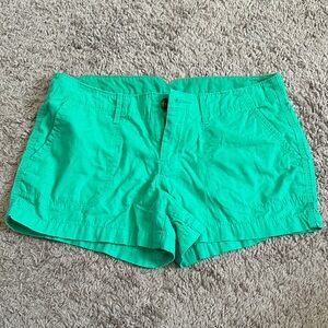 Old Navy Women's High Waist Green Shorts